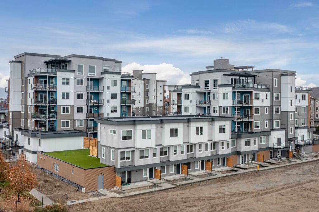 Green Square Vert development in Kelowna